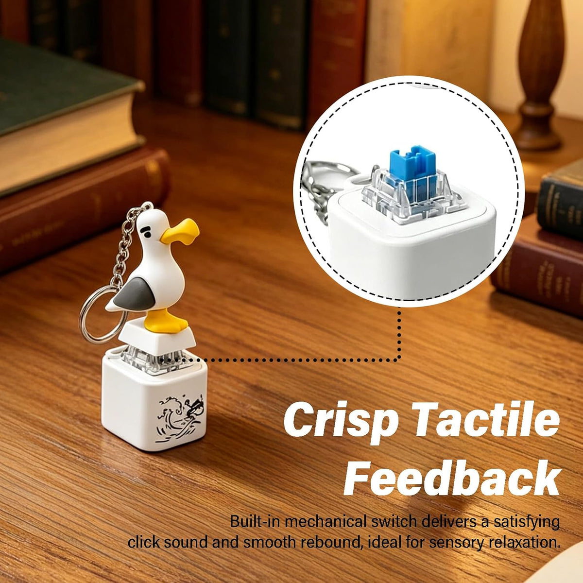 Mine Seagull Keychains