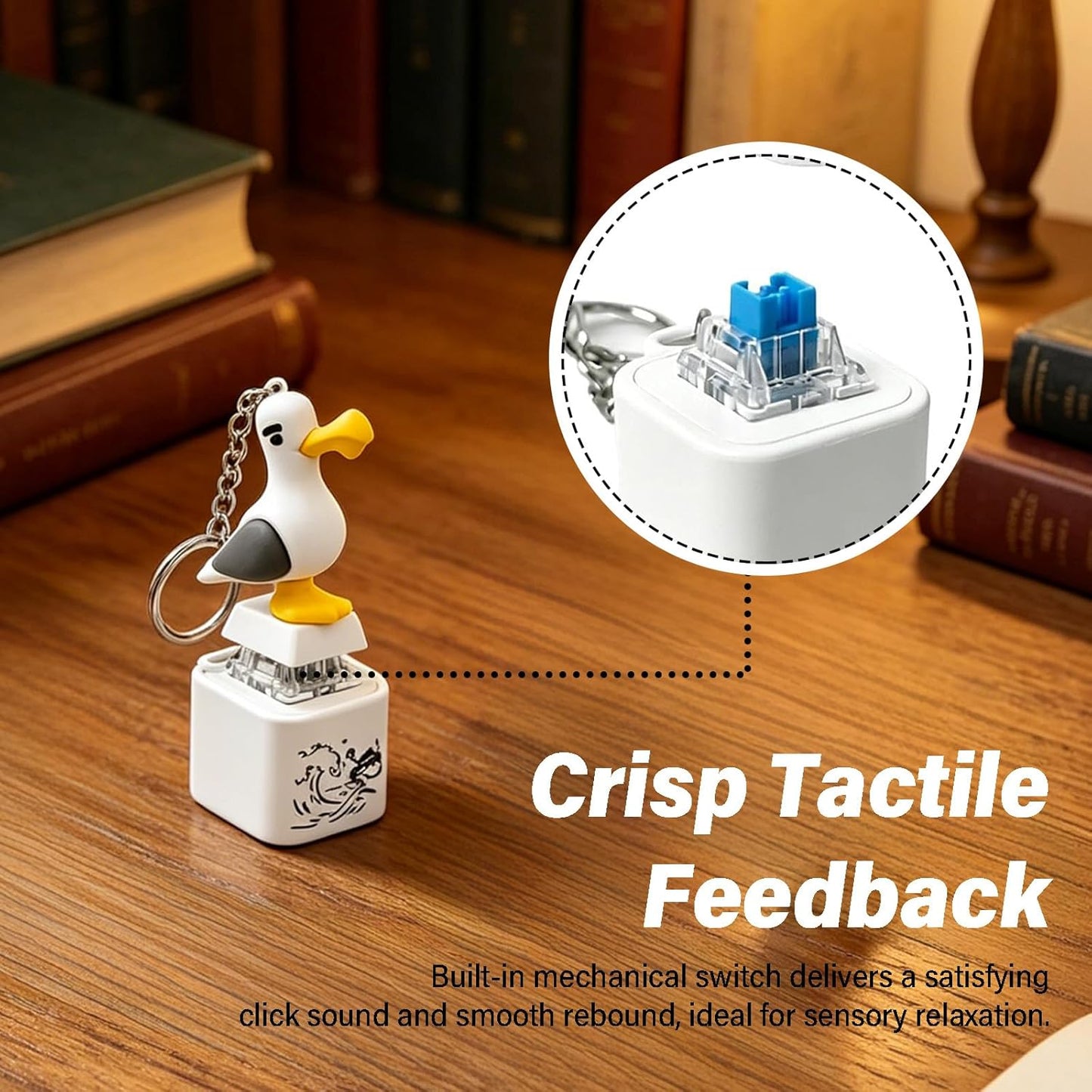 Mine Seagull Keychains