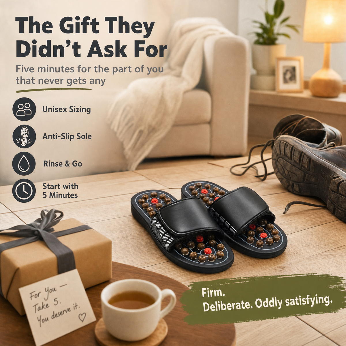 Pebbl Soles™ - Massage Slippers